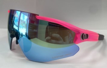 Очки NEON LEGKOV NOVA crystal pink mirror white (2 линзы)