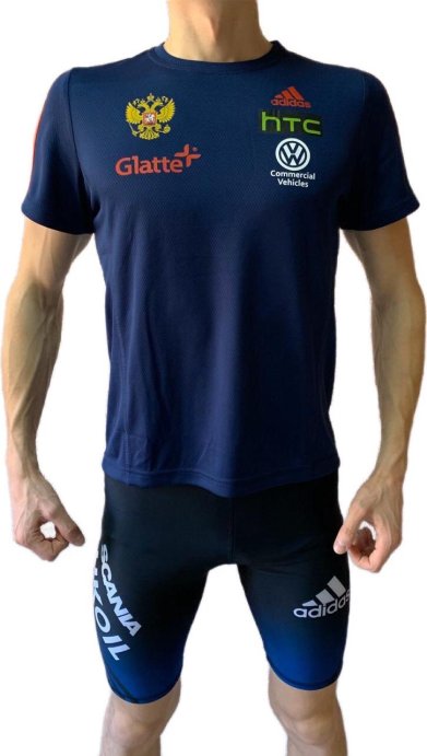 ФУТБОЛКА РОССИЯ 2020 тёмно-синий в Твери