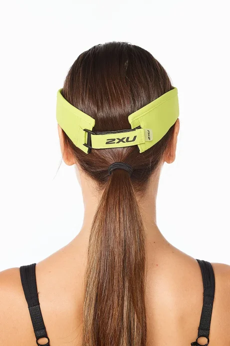 Козырек для бега 2XU Run Visor зеленый