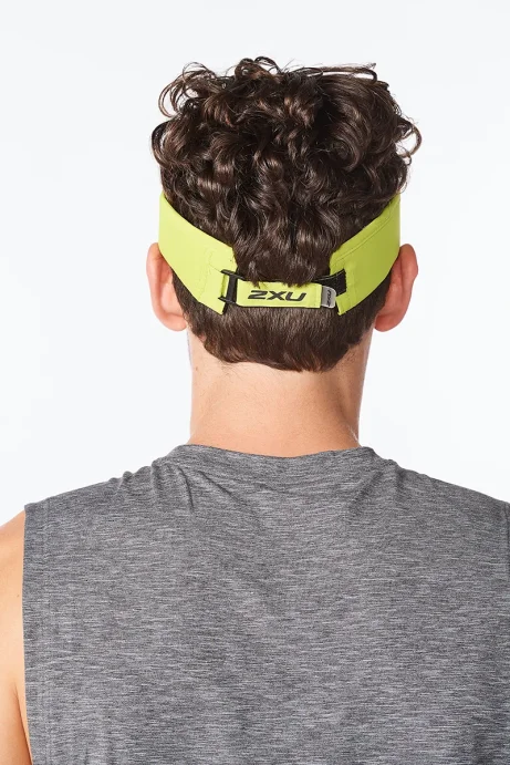 Козырек для бега 2XU Run Visor зеленый