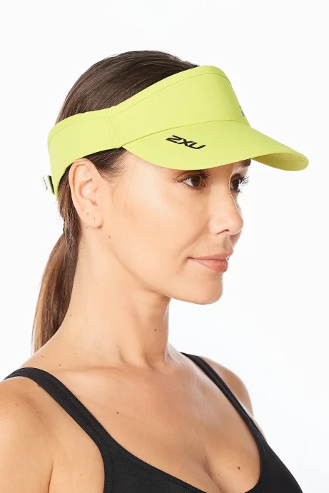 Козырек для бега 2XU Run Visor зеленый