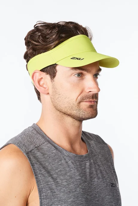 Козырек для бега 2XU Run Visor зеленый