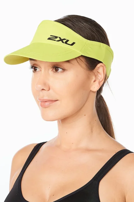 Козырек для бега 2XU Run Visor зеленый