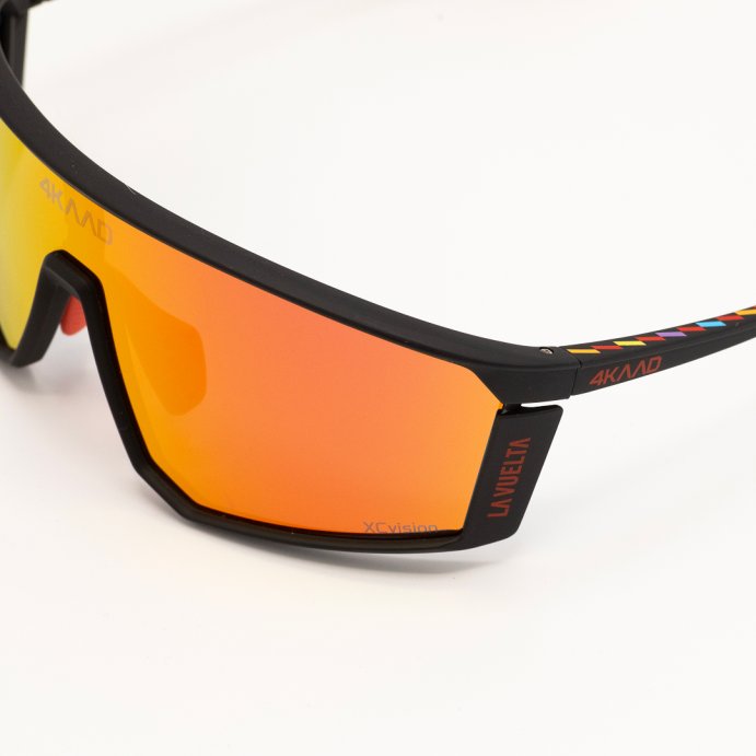 Очки 4KAAD CLASICO PRO LA VUELTA, черн. оправа, красн. линза в Новосибирске