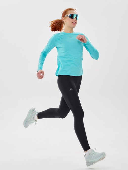 Футболка Nordski Upcast Aqua W с длинным рукавом NSW254921 в Новосибирске