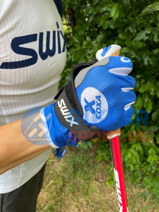 Перчатки лыжероллерные COXA blue