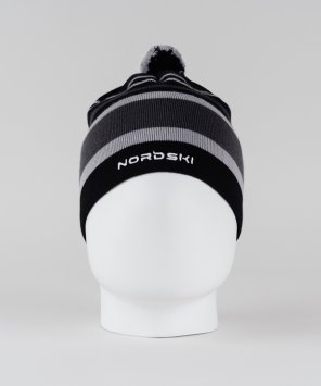 Шапка Nordski Bright Black/Grey NSV473201
