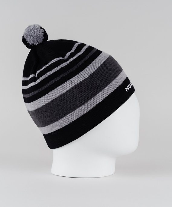 Шапка Nordski Bright Black/Grey NSV473201