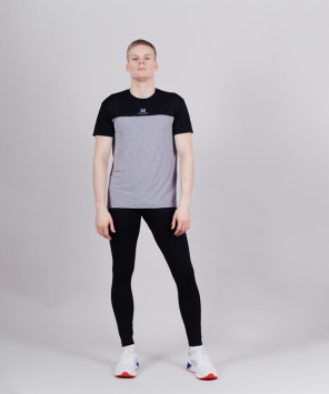 Футболка Nordski Pro Energy Grey/Black NSM430202