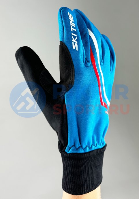 Перчатки SKI TIME Sport Blue I23011 синий