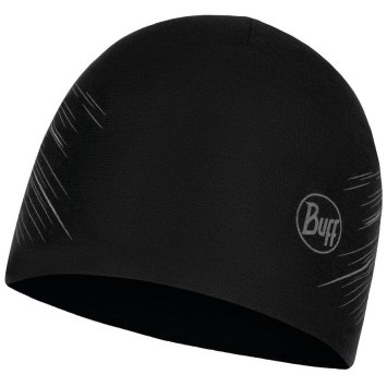 Шапка Buff MICROFIBER REVERSIBLE HAT R-SOLID BLACK 118176.999.10.00