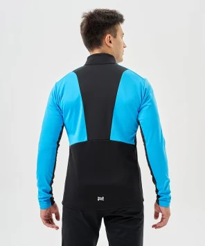 Тренировочная куртка Nordski Advance Light Blue/Black NSM641284