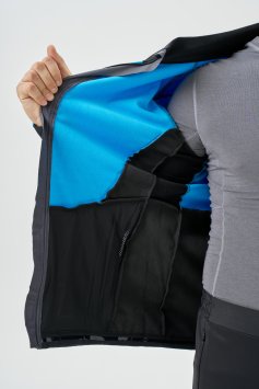 Тренировочная куртка Nordski Advance Light Blue/Black NSM641284