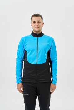 Тренировочная куртка Nordski Advance Light Blue/Black NSM641284