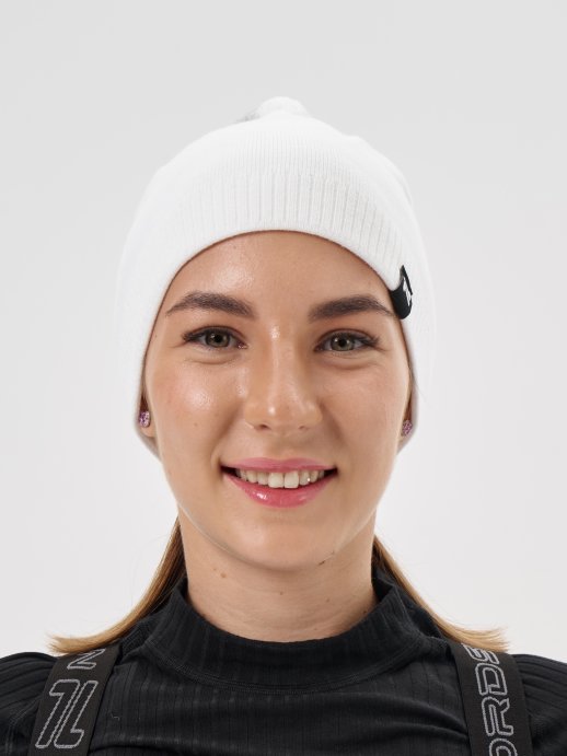 Шапка Nordski Sport White NSV475001