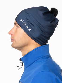 Шапка MOAX Tauri Stretch 23803M/75100 темно-синий OS