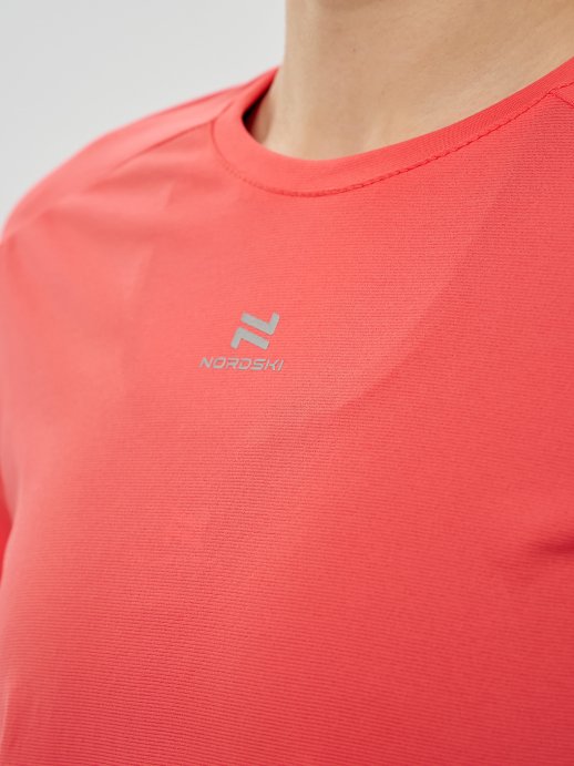 Футболка Nordski Upcast Grapefruit W с длинным рукавом NSW254131 в Новосибирске