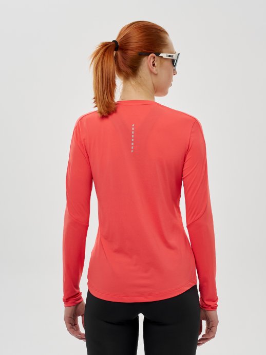 Футболка Nordski Upcast Grapefruit W с длинным рукавом NSW254131 в Новосибирске