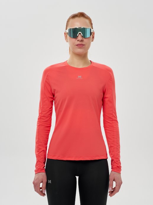 Футболка Nordski Upcast Grapefruit W с длинным рукавом NSW254131 в Новосибирске