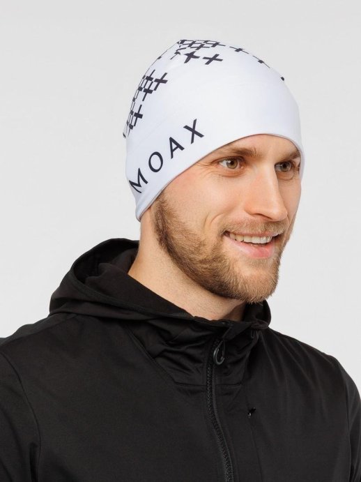 Шапка Moax Race 23518M/00025 белый принт 56