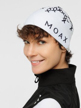 Шапка Moax Race 23518M/00025 белый принт 56