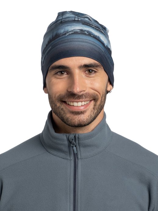 Шапка Buff Ecostretch Hat Oser Blue 134668.707.10.00