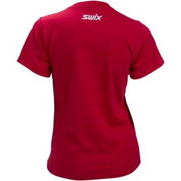 Футболка Swix big logo жен. красный Swix 40696/99990