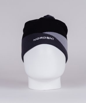 Шапка Nordski Line Black/Grey NSV474201