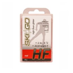 Парафин SKIGO HF Red (для ст.крупнозерн. и искус.снега) +1/-5 45 гр.
