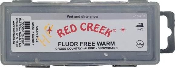 Парафин RED CREEK FLUOR FREE WARM 1102 140г в Твери