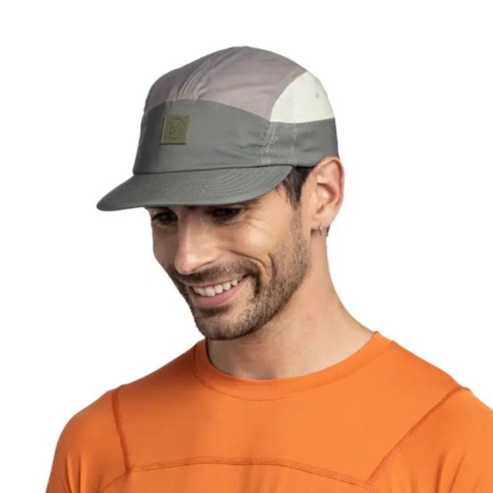 Кепка Buff 5 Panel Go Cap Domus Khaki 125314.854.20.00 (S/M)