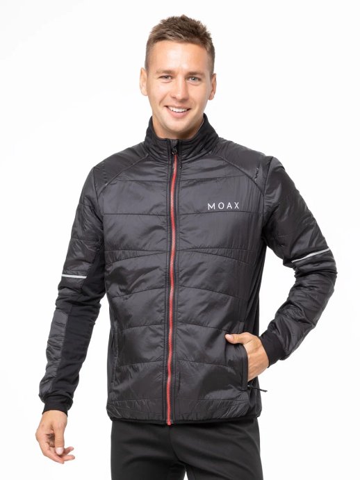 Костюм разминочный MOAX Royal муж. MX2311/10000_SW212219/10000 чёрный в Мурманске