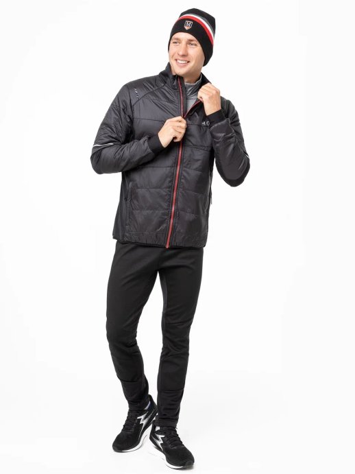 Костюм разминочный MOAX Royal муж. MX2311/10000_SW212219/10000 чёрный в Мурманске