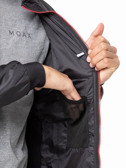 Костюм разминочный MOAX Royal муж. MX2311/10000_SW212219/10000 чёрный в Мурманске