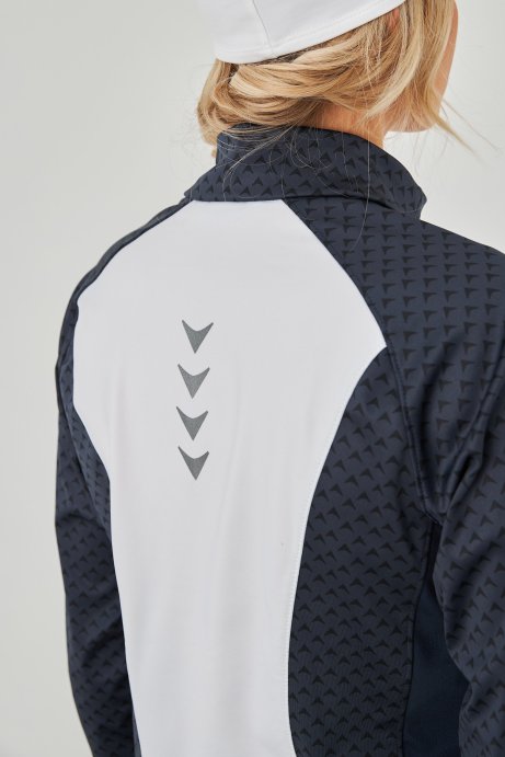 Костюм разминочный BIVIUM "Баланс" SJK201W-0401/SPT201W-0400 жен. синий-белый