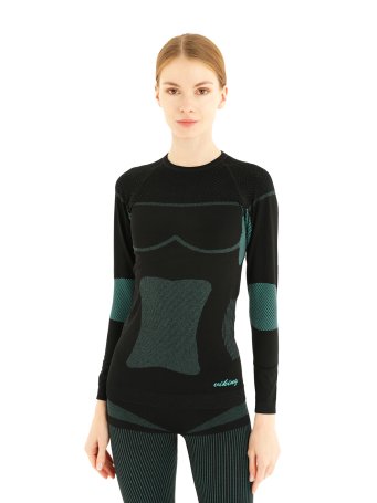 Комплект термобелья VIKING Ilsa Lady Set Black/Turquise