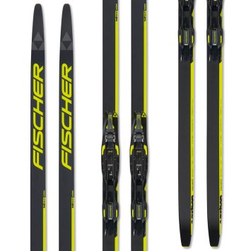 Лыжи FISCHER TWIN SKIN Carbon JR IFP N58022