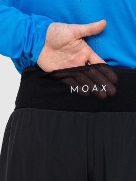 Шорты Moax Summit 2в1 с поясом муж. MX265451/10000 черный