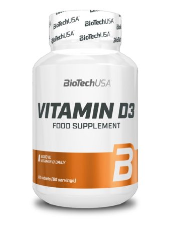 Витамин D3 / Vitamin D3 60 таб. BioTech