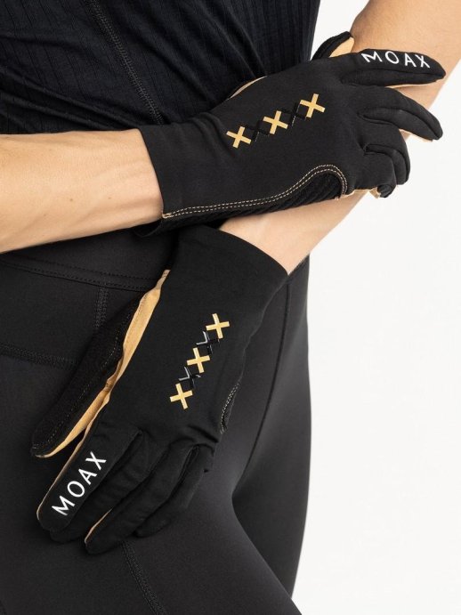 Перчатки Moax Race Gold M0220/10000 черный