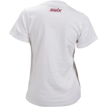 Футболка SWIX big logo жен. снежно-белый 40696/00025