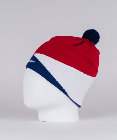Шапка Nordski Line Red/Blue NSV474987