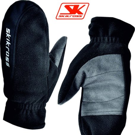 Варежки SKIKROSS Wind Stopper Z009-100 черн