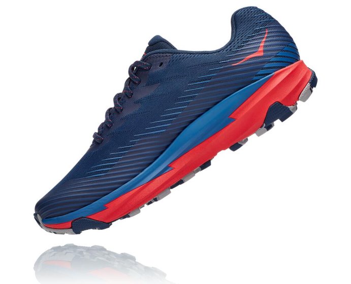 Кроссовки Hoka M TORRENT 2 Moonlit Ocean / High Risk Red