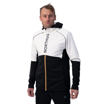 Куртка NORTHUG RUKA Softshell Men, Черно-Белая