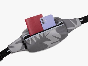 Сумка Enklepp Marathon Waist Bag (zig zag gray)
