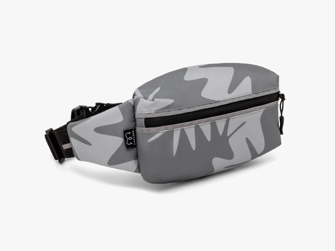 Сумка Enklepp Marathon Waist Bag (zig zag gray) в Твери