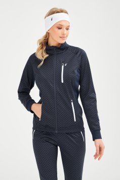 Костюм разминочный BIVIUM "Баланс" SJK201W-0400/SPT201W-0400 жен. синий