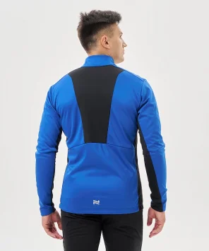 Тренировочная куртка Nordski Advance White/True Blue/Black NSM641385