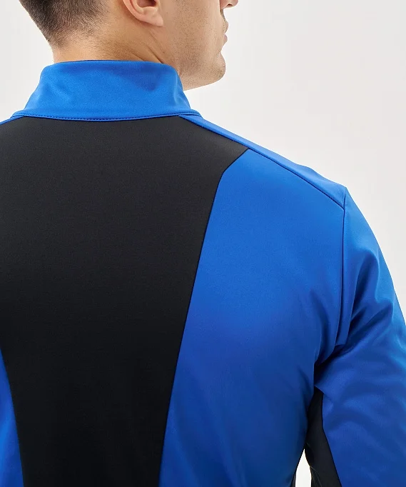 Тренировочная куртка Nordski Advance White/True Blue/Black NSM641385